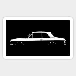 Ford Cortina Mk II Silhouette Sticker